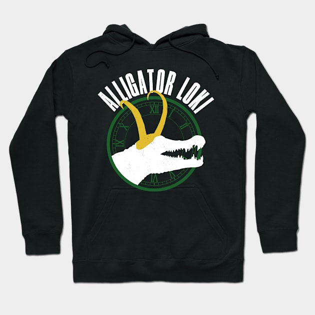 Alligator Loki Hoodie by Tee Cult